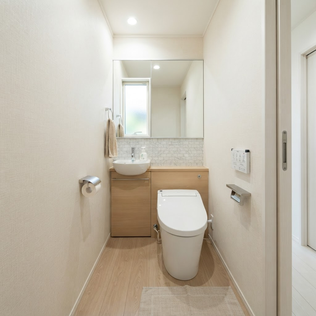 トイレのリフォーム施工イメージ